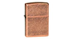 Зажигалка ZIPPO Classic с покрытием Antique Copper™, латунь/сталь, медная, матовая, 36x12x56 мм