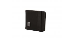 31172501  Бумажник VICTORINOX Bi-Fold Wallet, чёрный, нейлон 800D, 11x1x10 см