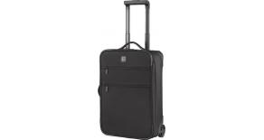 32342201  Чемодан VICTORINOX Lexicon 1.0, чёрный, баллистический нейлон TourMax, 36x20x55 см, 36 л