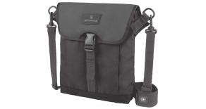 32389201  Сумка наплечная VICTORINOX Altmont™ 3.0 Flapover Bag, чёрная, нейлон Versatek™, 27x6x32 см, 5 л