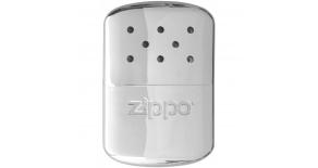 Каталитическая грелка ZIPPO, с покрытием High Polish Chrome, серебристая, на 6 ч, 51x15x74 мм