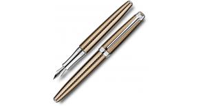 Ручка перьевая Carandache Leman CAVIAR SP (4799.487) (F) латунь лак посеребрение с родиевым напылени