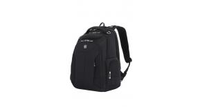 Рюкзак WENGER 17'', бизнес/чёрный, полиэстер 900D/рипстоп, 30,5x17,8x45,7 см, 25 л  5527200417
