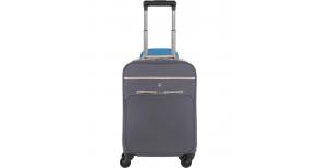 601245  Чемодан VICTORINOX Victoria Brilliance, серый, нейлон TourMax, 33x20x44 см, 30 л