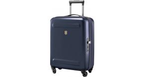 601815  Чемодан VICTORINOX Etherius 17.1, синий, поликарбонат Bayer, 39x20x55 см, 34 л