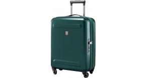 601816  Чемодан VICTORINOX Etherius 17.1, зелёный, поликарбонат Bayer, 39x20x55 см, 34 л