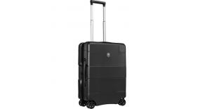 602103  Чемодан VICTORINOX Lexicon, чёрный, 100% поликарбонат, 40x20x55 см, 34 л
