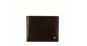 605329  Портмоне VICTORINOX Zenon с защитой от сканирования RFID, коричневое, кожа наппа, 11x2x9 см