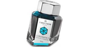 Флакон с чернилами Carandache CHROMATICS Hypnotic Turquoise (8011.191) чернила: бирюзовый (50мл)