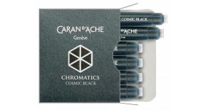 Картридж Carandache CHROMATICS Cosmic Black (8021.009) для перьевых ручек (упак.:6шт)