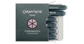 Картридж Carandache CHROMATICS Ultraviolet (8021.099) для перьевых ручек (упак.:6шт)