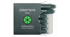 Картридж Carandache CHROMATICS Delicate Green (8021.221) для перьевых ручек (упак.:6шт)