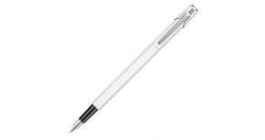 Ручка перьевая Carandache Office 849 Classic (841.001) Laquer White F сталь нержавеющая подар.кор.