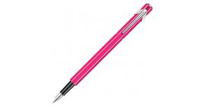 Ручка перьевая Carandache Office 849 Fluo (841.090) пурпурный флуоресцентный F сталь нержавеющая под