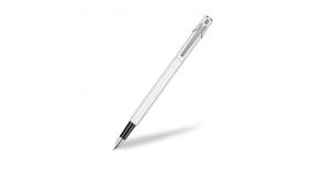 Ручка перьевая Carandache Office 849 Classic (842.001) Laquer White EF сталь нержавеющая подар.кор.