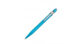 Ручка шариковая Carandache Office Popline Metal-X (849.671) бирюзовый (M) чернила: синий