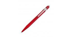 Ручка шариковая Carandache Office Popline Metal-X (849.780) красный (M) чернила: синий