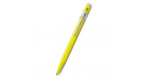 Ручка шариковая Carandache Office Popline (849.970) желтый (M) чернила: синий