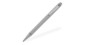 Ручка шариковая Carandache Ecridor Chevron PP (890.286) латунь палладиевое покрытие
