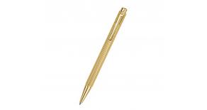 Ручка шариковая Carandache Ecridor Lignes Urbaines gilded (898.368) латунь позолота