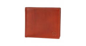Кошелёк Cross Vachetta New Cognac, кожа наппа, гладкая, рыже-коричневый, 11 х 9 х 1,5 см
