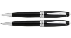 Набор Cross Bailey Black Lacquer: Шариковая ручка + Механический карандаш