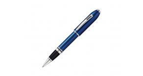 Ручка-роллер Selectip Cross Peerless Translucent Quartz Blue Engraved Lacquer