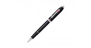 Ручка-роллер Selectip Cross Townsend Ferrari Brushed Black Etched Honeycomb Pattern / Black PVD