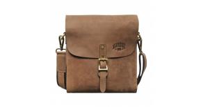 Сумка KLONDIKE «Brad», винтажная кожа в коричневом цвете, 25 х 28 х 7 см KD1035-02