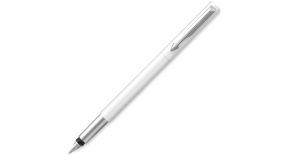 Ручка перьевая Parker Vector Standard F01 (2025454) белый F подар.кор.