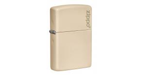 Зажигалка Classic Flat Sand ZIPPO, размеры изделия 3,81 х 1,27 x 5,72 cм